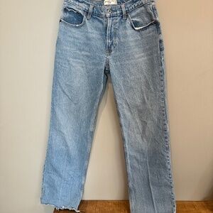 Abercrombie low rise baggy 26